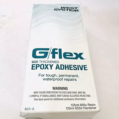 West System 655-8 G/flex Epoxy Adhesive Two 4.5 Fl Oz • $49.99