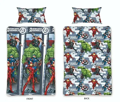 £16.99 • Buy Marvel Avengers Duvet Cover Set Single Bedding Comics Super Hero's 