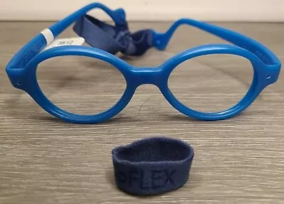 Miraflex Baby Lux Kids Eyeglass Frames Only MBL CP Royal Blue 38/12 Sample • $39.99