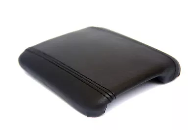 Fits 08-12 Volvo C30-C70-S40-V50 Synthetic Leather Armrest Console Cover Black • $32.99