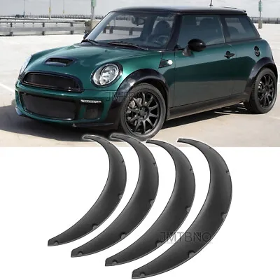 For Mini Cooper R53 R56 R58 4Pcs Car Wheel Arches Fender Flares Extra Wide Body • $69.19