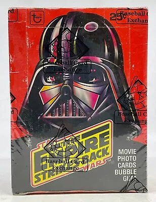 1980 Topps Star Wars The Empire Strikes Back Unopened Ser 1 Wax Box BBCE Sealed • $415