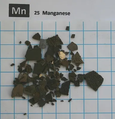 10 Gram 99.85% Manganese Metal Pieces Element 25 Sample • $5.95