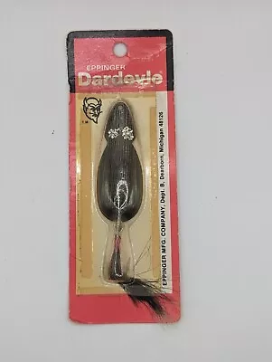 Vintage Eppinger Dardevle 2/5oz Mousie IMP Lure W/Metal Flake Eyes • $20