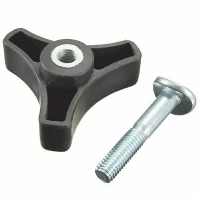 Nut Screw Triangle Knob Bolt Handle Replacement Parts For Lawn Mower Machine • £3.24