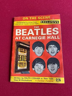 1964 Beatles  AT CARNEGIE HALL  Magazine (Scarce / Vintage) • $118.29