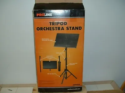 Proline GMS80A Music Stand With SL6NA Stand Light Heavy Duty Stand New Open Box • $23