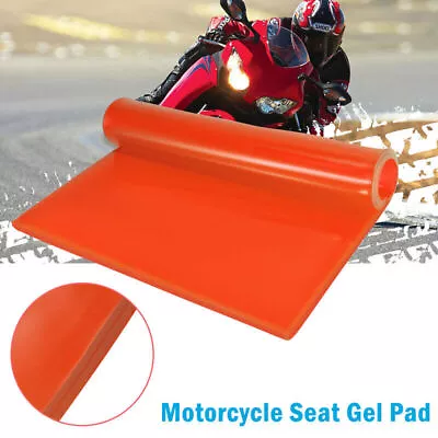 Universal Motorcycle Comfort Gel Seat Cushion Pillow Pads Covers Relief Pressure • $25.39