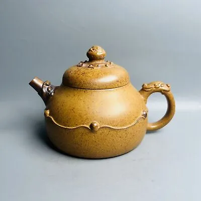 Vintage Chinese Yixing Purple Clay Teapot Zisha Ceremony Exquisite Teaware Rare • $241.99