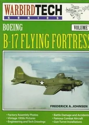 Boeing B-17 Flying Fortress By Johnsen Frederick A.  Paperback • $13.36