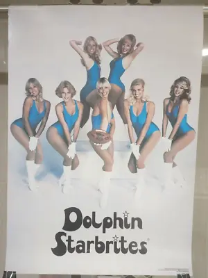 Miami Dolphins Starbrites Poster 20x28 NFL Pro Arts 14-667 Cheerleader • $39.95