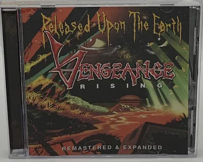 Released Upon The Earth By Vengeance Rising CD 1992/2014 Roxx Records Remastered • $27.99