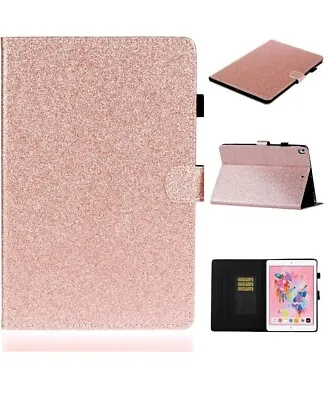 £5.99 • Buy Case For IPad 10.2 2019 [7th Generation] Glitter Bling PU Leather Card Holder.. 