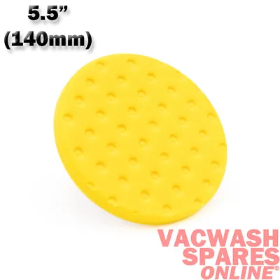 Lake Country Ccs Yellow Machine Polisher Cutting Pad 5.5 Inch - For Dual Action • £11.45