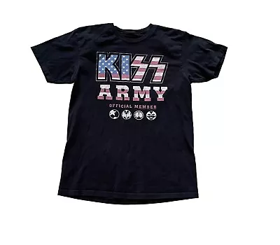 Kiss Army Official Member Mens Medium Graphic T-Shirt Rock Band • $11.95