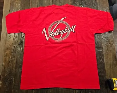 Vintage Magnum PI King Kamehameha Club Volleyball Team Universal Studios 1980 T • $25