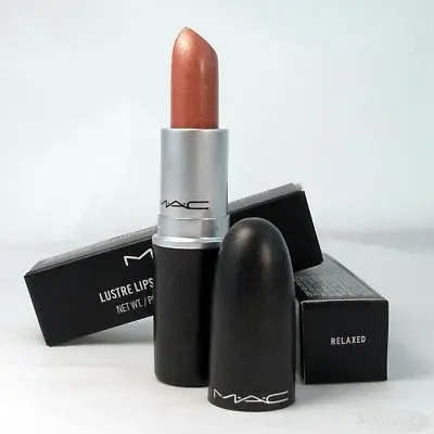 MAC Lustre Lipstick Relaxed (Peach Pink Nude) Boxed • $18.89