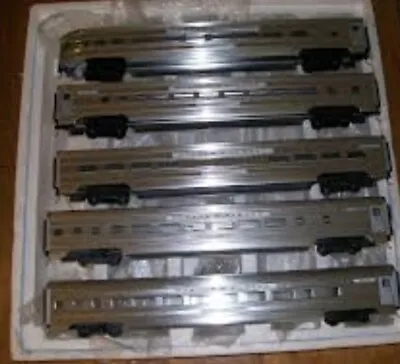 Weaver 2-rail Boston & Albany 20” Aluminum 5 Car Passenger Set O Scale Train B&a • $549.99