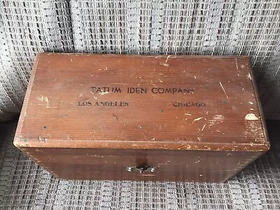 Tatum Iden Wood Box- Walsco Furniture Repair Kit Vintage • $30