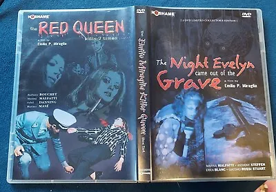 Emilio Miraglia Killer Queen (DVD 2006) Red Queen & The Night Evelyn Came Out • $20