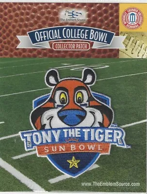 2022 Sun Bowl Patch UCLA Pittsburgh Official Tony The Tiger Logo In Pkg • $13.89