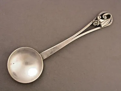 Georg Jensen USA LaPaglia Sterling Silver Floral Motif #112 Spoon 5-1/4   32.5g • $99.99