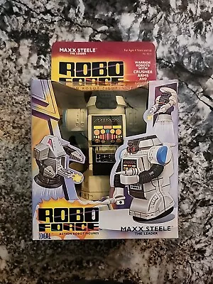 NEW NIB 1984 VINTAGE - Robo Force Maxx Steele The Leader  SUPER RARE Unpunched!! • $215