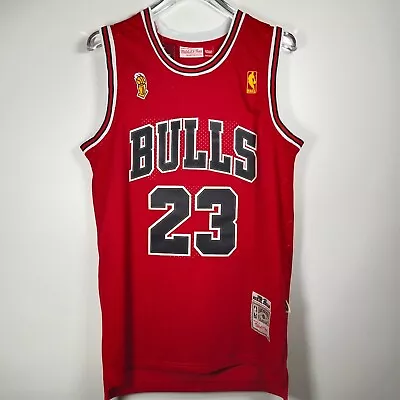 Michael Jordan 1996-97 Jersey #23 Embroidered Red • $42.80
