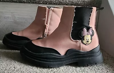 Disney Minnie Mouse Girl Pink Shoes Size 10 • £2