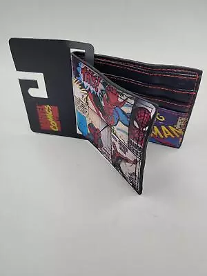 Marvel Comics Spider-Man Biford Wallet Ages 14 + • $10.99