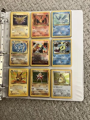 $169 • Buy Pokemon Cards VINTAGE Rare Collection Lot Binder Holo WOTC 1999 Era