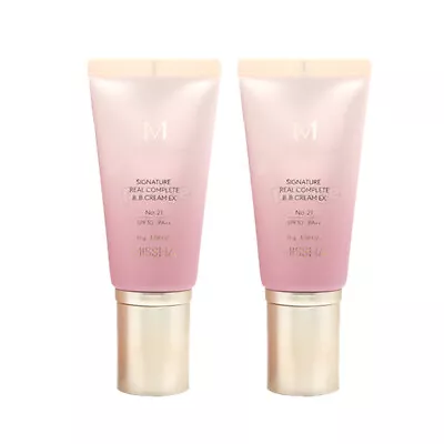 2ea Missha M Signature Real Complete BB Cream  #21 45ml Korea Beauty Given TR • $42