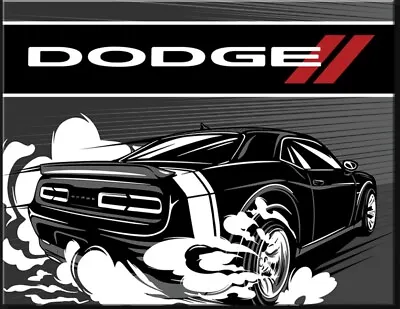 Dodge Challenger Metal Sign Mopar HEMI Home Garage Shop Bar Wall Decor #2836 • $19.90