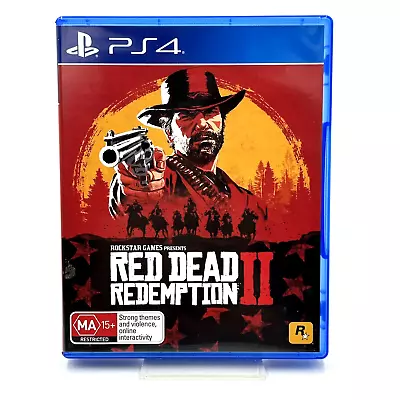 Red Dead Redemption 2 - PS4 (PlayStation 4 2018) Sony VGC. Map Inc. Free Post! • $39.99