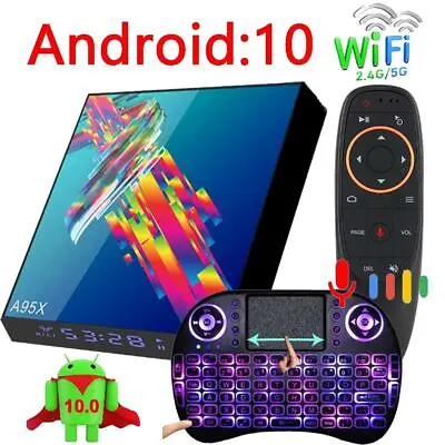 $66.49 • Buy A95X R3 Plus Smart Android 10 TV Box Wifi 6k 32-64 G Mini Media Player Youtube