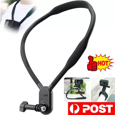 Magnetic Neck Hold Mount POV Holder Quick Release Mount For GoPro Hero 11 10 9 8 • $26.89