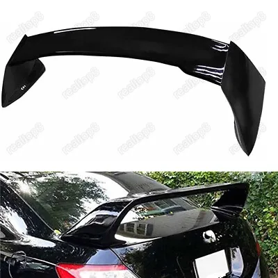 Glossy Black Mugen Style RR Trunk Wing Spoiler Fits 06-11 Honda Civic 2DR Coupe • $78.96