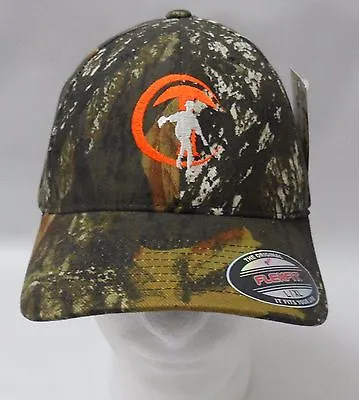 NWT Mossy Oak Orange Ribbon Camouflage Baseball Cap Hat Adjustable L/XL • $7.19