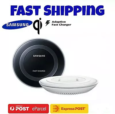 GENUINE Samsung Wireless Charging Pad FAST Charger QI<Galaxy S6/Note 5/Edge Plus • $63.99