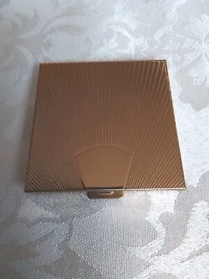 Volupte Gold Tone Powdered Makeup Compact  EMPTY  • $15.95