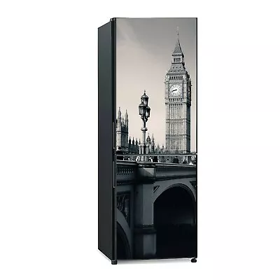 Home Decor Fridge Sticker Decal London Skyline Architecture River Bridge City • £10