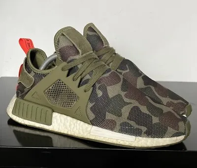 ADIDAS Originals NMD_XR1 ‘Olive Cargo’ UK Size 9 BA7232 Duck Camo • £28.99