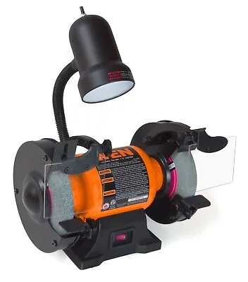 WEN BG4276 2.1-Amp 6-Inch Single Speed Bench Grinder With Flexible Work Light • $66.21