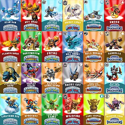 Skylanders NFC Cards - Characters Vehicles Traps Magic Items & More • $4.92