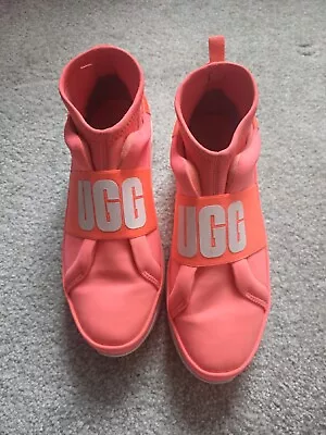 Ugg Pink Platform Trainer's Size 6 • £30