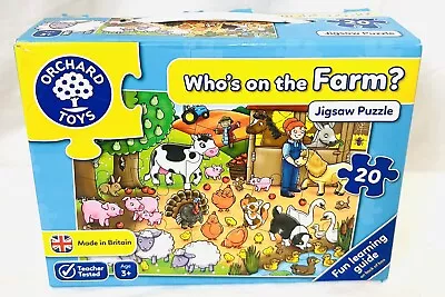 £4.25 • Buy Orchard Toys ORCHARD TOYS - Whos On The Farm - 20pc Jigsaw Puzzle