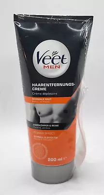 Veet MEN Hair Removal Cream W/ Application Spatula 200 Ml / 6.76 Oz *JUMBO SIZE* • $18.18