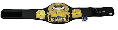 Royce Gracie Signed Ufc Championship Belt Beckett Bas Coa Ww36006 • $849.21