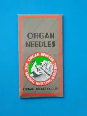 90/14 ORGAN Sewing Machine Needles For Brother Singer Janome Juki... • £3.49