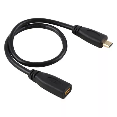 HDTV  1.4 Type-D Micro HDMI  Male To Micro HDMI  Female M/F Extension Cable 30cm • $7.99